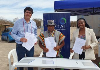 Empresa de proyectos fotovoltaicos firmó acuerdos de colaboración con Vecinos de Pozo Almonte