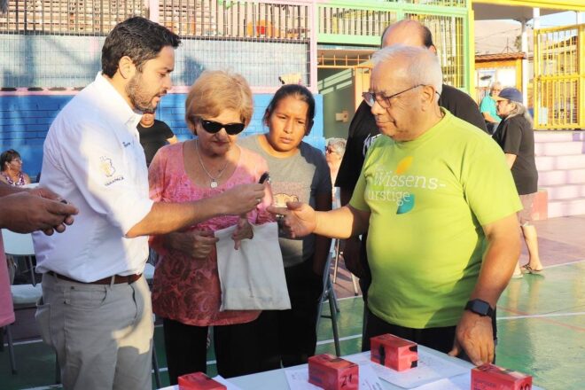 Gobierno de Tarapacá financió proyecto vecinal de talleres y alarmas comunitarias en Plaza Arica