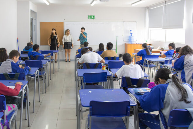 Jornada vespertina del Colegio Simón Bolívar de Alto Hospicio inició sus clases