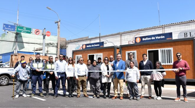ZOFRI S.A. inaugura primera de dos estaciones de servicios higiénicos en Recinto Amuralladode servicios higiénicos en Recinto Amurallado