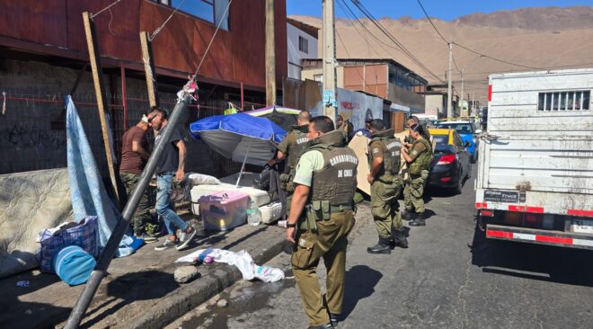 Ronda focalizada en Iquique culmina con ocho personas detenidas e incautación de contrabando
