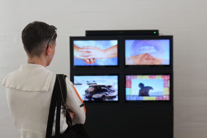 Colectiva La Porfía inauguró exposición en el Museo Regional de Iquique