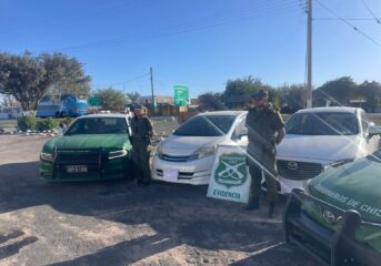 Carabineros detiene a joven por robo de dos vehículos en la comuna de Huara