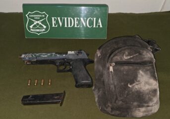 Carabineros detiene a hombre con arma de fuego en La Tirana