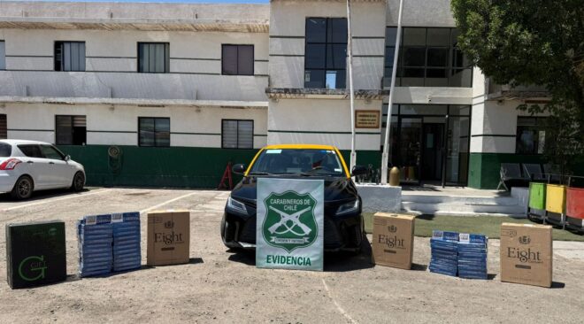 DETENIDO POR RECEPTACIÓN ADUANERA