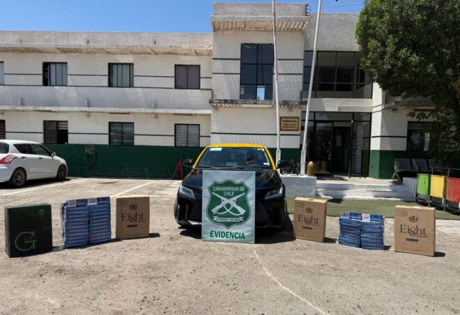 DETENIDO POR RECEPTACIÓN ADUANERA