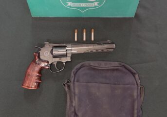 Jóvenes que portaban armas en plaza fueron detenidos por Carabineros