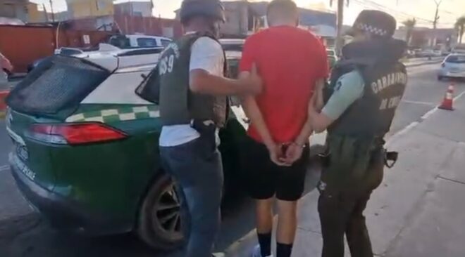CARABINEROS DETIENE A INDIVIDUO POR ROBO QUE AFECTÓ A SEREMI DE MINERÍA