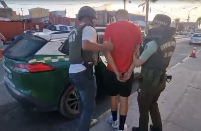 CARABINEROS DETIENE A INDIVIDUO POR ROBO QUE AFECTÓ A SEREMI DE MINERÍA