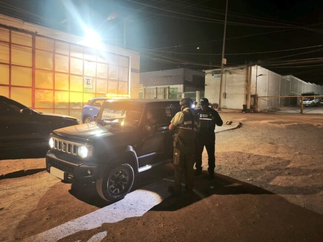 OPERATIVO NOCTURNO DESPLEGADO ESTE FIN DESEMANA DEJA NUEVE DETENIDOS