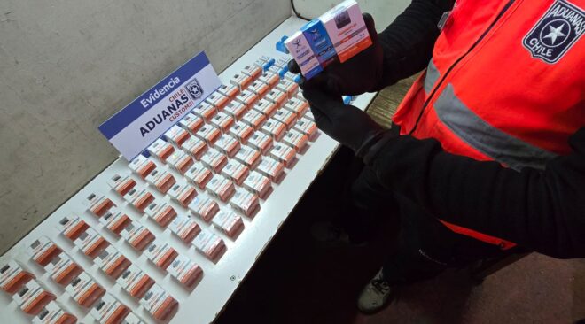 Aduanas intercepta peligroso contrabando de esteroides