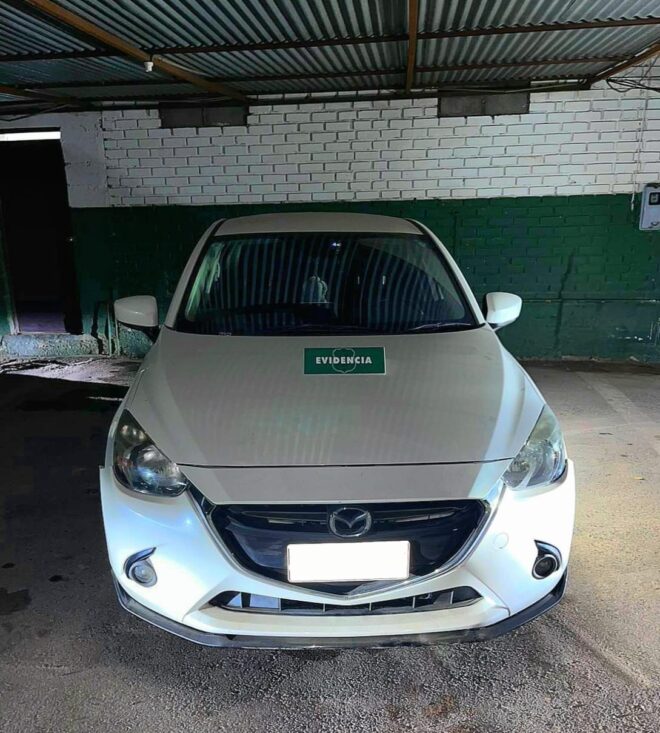 RECUPERAN EN PICA VEHÍCULO ROBADO EN ALTO HOSPICIO