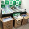 Incautan más de 2 mil cajetillas de cigarrillos de contrabando en Alto Hospicio