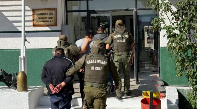 CARABINEROS INCAUTÓ MÁS DE 31 MILLONES DE PESOS Y DETUVO A TRES HOMBRES POR CONTRABANDO E INFRACCIÓN AL ARTÍCULO 454 DEL CÓDIGO PENAL