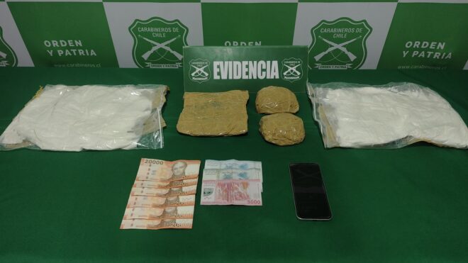 Detenida boliviana por tráfico de drogas