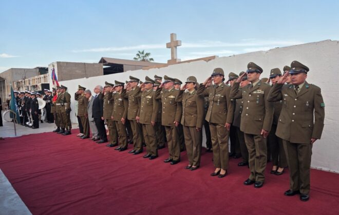 Carabineros honra a sus mártires con un sentido homenaje