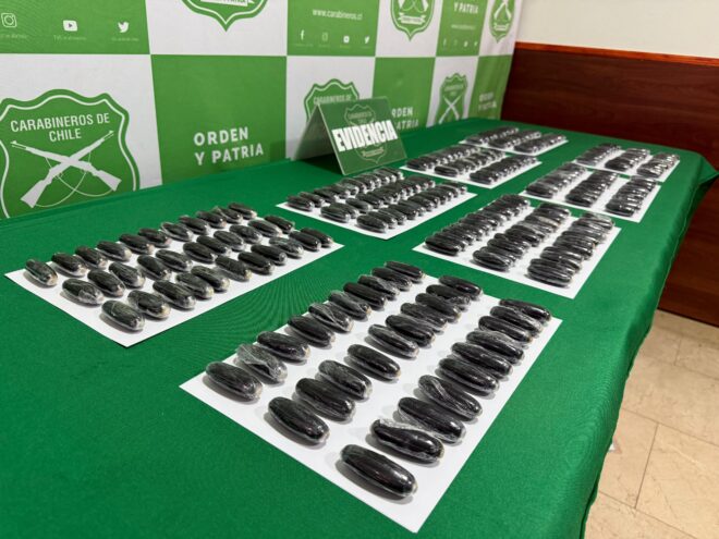 Carabineros incauta ketamina a soldados conscriptos peruanos