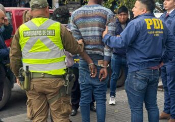 Carabineros detuvo a dos sujetos por delitos de hurto y receptación
