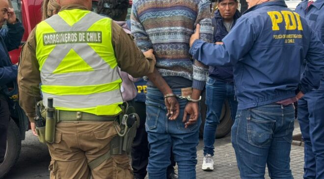 Carabineros detuvo a dos sujetos por delitos de hurto y receptación