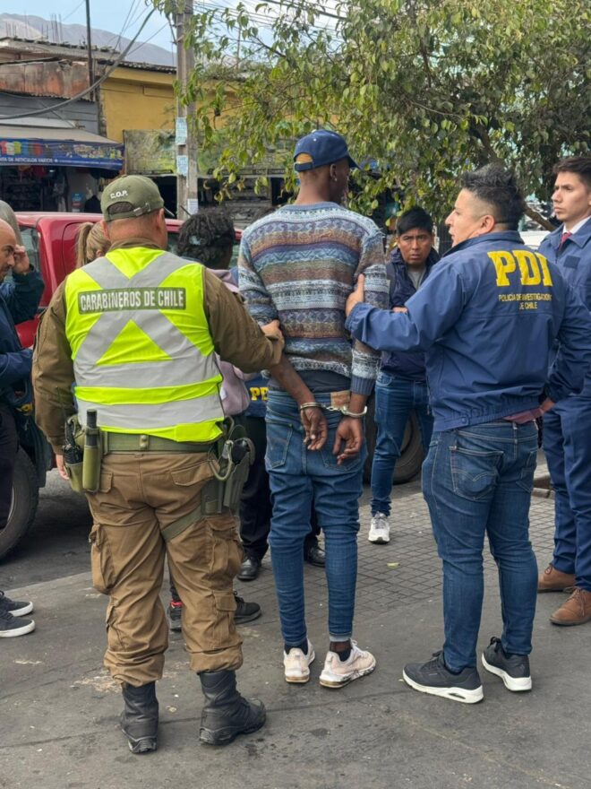 Carabineros detuvo a dos sujetos por delitos de hurto y receptación