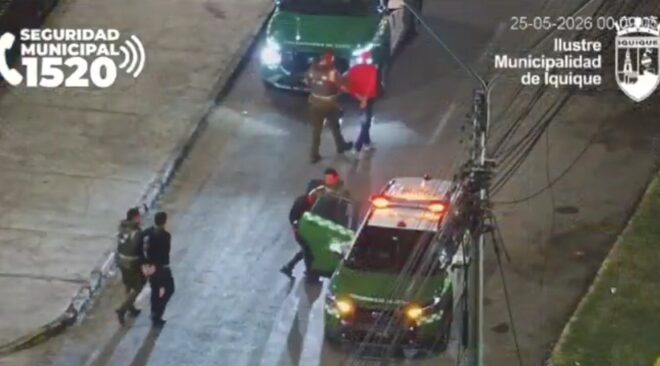 Carabineros detuvo a tres jóvenes tras frustrado robo con intimidación