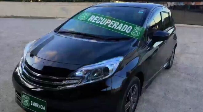 Carabineros detiene a sujeto por receptación de vehículo robado en Alto Hospicio