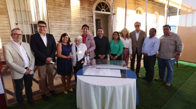 Teck entrega estudio preliminar para la restauración del Monumento Nacional ExCasa del Socorro de la comuna de Pica