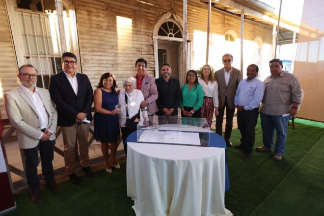 Teck entrega estudio preliminar para la restauración del Monumento Nacional ExCasa del Socorro de la comuna de Pica
