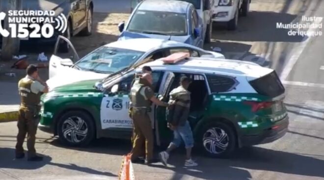 CARABINEROS DETIENE A SUJETO POR MICROTRÁFICO DE DROGAS EN EL CENTRO DE IQUIQUE