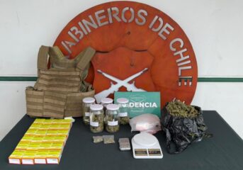 Carabineros detiene a dos personas tras procedimiento por disparos injustificados en Iquique