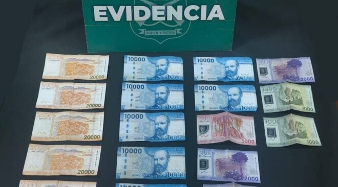 Dos detenidos por robo a mujer en el centro de Iquique
