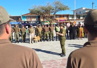 CARABINEROS REFUERZA SERVICIOS POLICIALES EN LA TIRANA