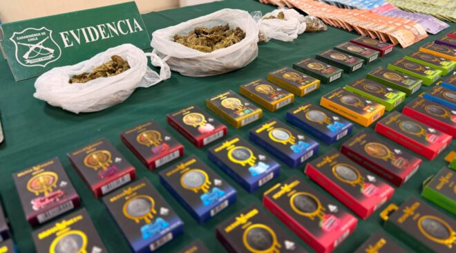DETECTAN VENTA DE ACEITE DE HACHIS EN FERIA DE LA TIRANA