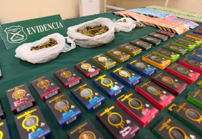 DETECTAN VENTA DE ACEITE DE HACHIS EN FERIA DE LA TIRANA