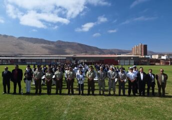 Colegio Salesiano Don Bosco se coronó campeón regional del Concurso de Bandas de Guerra de Carabineros