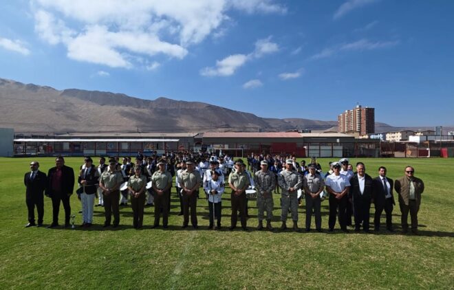 Colegio Salesiano Don Bosco se coronó campeón regional del Concurso de Bandas de Guerra de Carabineros
