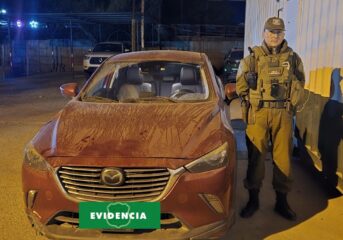 Carabineros recupera en Pozo Almonte vehículo robado en Iquique