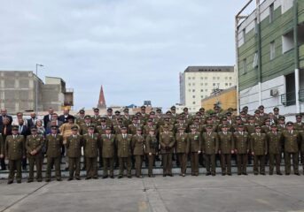 CARABINEROS HOMENAJEÓ A SUS SUBOFICIALES MAYORES