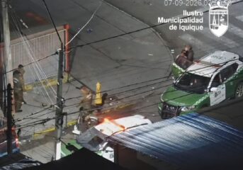 Carabineros detiene a dos hombres por robo con violencia en el centro de Iquique