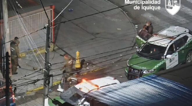 Carabineros detiene a dos hombres por robo con violencia en el centro de Iquique
